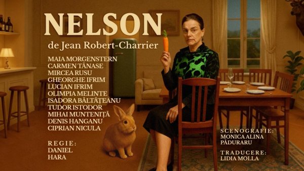 „Nelson” de Jean Robert-Charrier, în premieră națională pe scena Teatrului Național din București