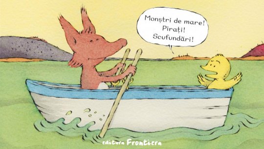 Artistul Sergio Ruzzier - masterclass în România și un nou volum de bandă desenată pentru copii tradus la Editura Frontiera 