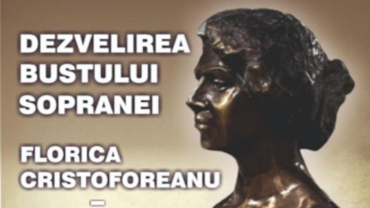Eveniment la Ramnicu Sarat - Dezvelirea statuii celebrei soprane Florica Cristoforeanu