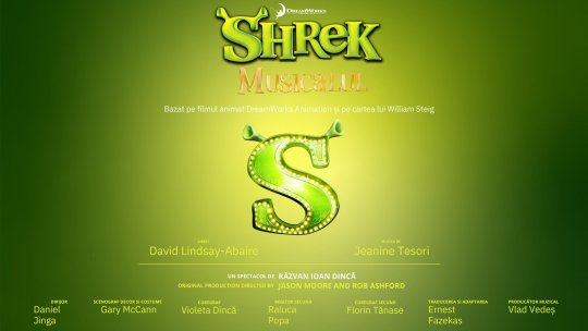 „Shrek, Musicalul” are premiera pe 8 și 9 iunie la Sala Palatului