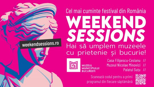 Festivalul „Weekend Sessions” se redeschide pe 18 mai