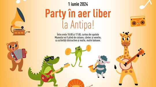 De 1 Iunie, Muzeul Antipa invită copiii la o mega-petrecere în aer liber