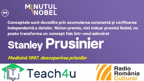 Minutul Nobel - Stanley Prusinier | PODCAST