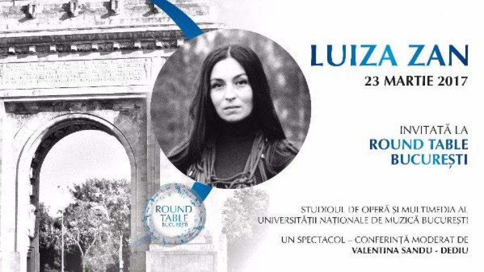 Luiza Zan, o convorbire jazz joi la Round Table București