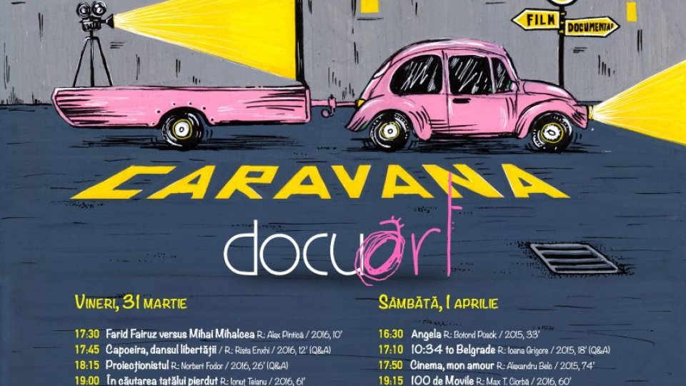 Caravana Docuart aduce 2 zile de film documentar la Târgu Jiu