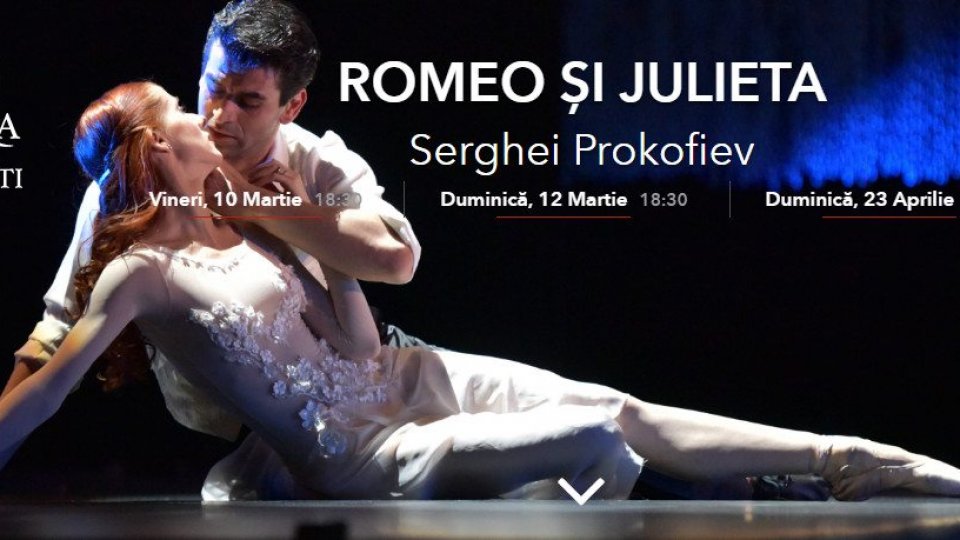 Premieră: Romeo şi Julieta, spectacol de balet, la Opera Naţională Bucureşti