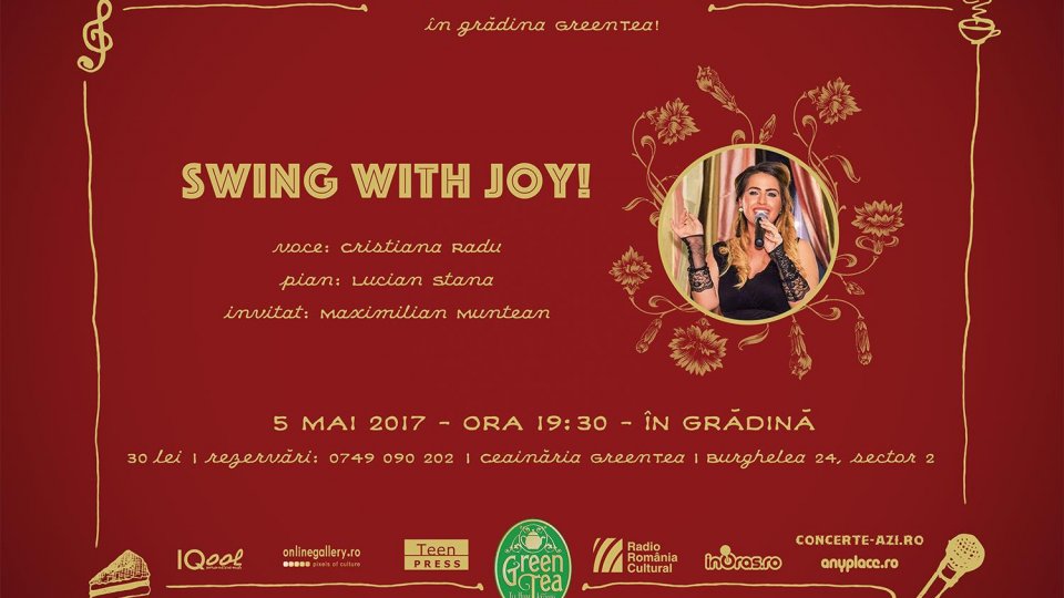 Swing with Joy! - primul concert în grădina GreenTea