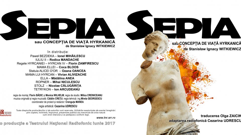 Umor negru și tonuri SEPIA, în premieră la Radio România Cultural