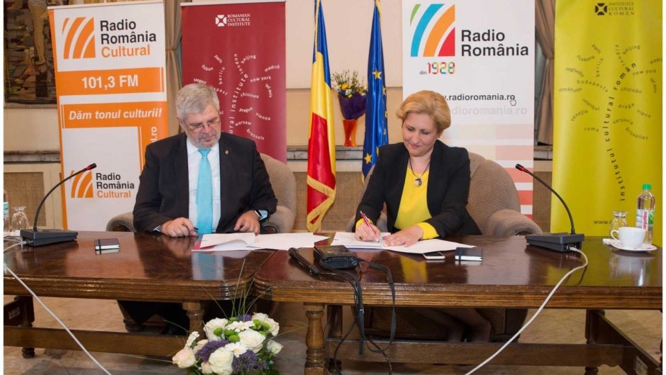Radio România şi Institutul Cultural Român semnează un protocol de  colaborare editorială.