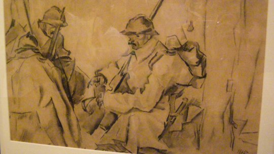 „Atelier de front. Artiști români în Marele Război”