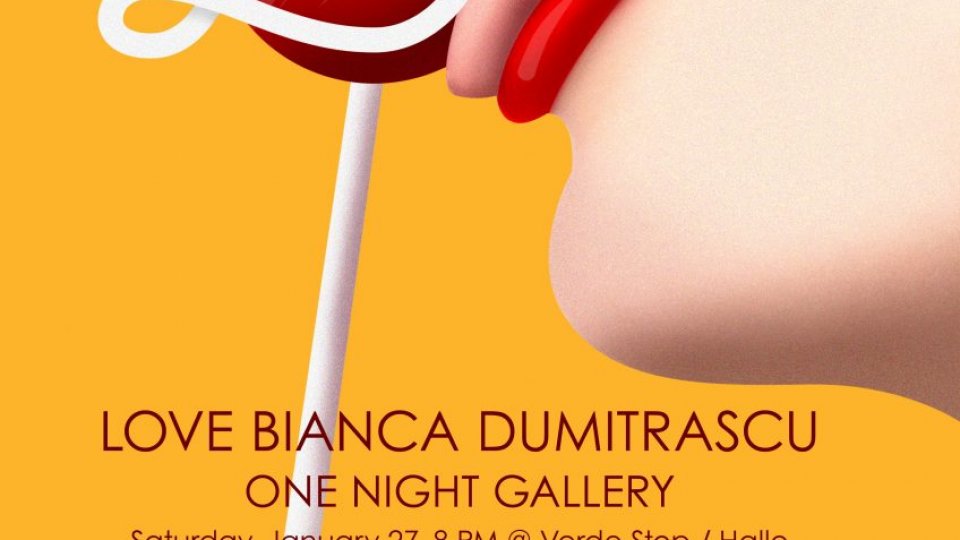 One Night Gallery #2 - Live VR Art - LOVE Bianca Dumitrașcu