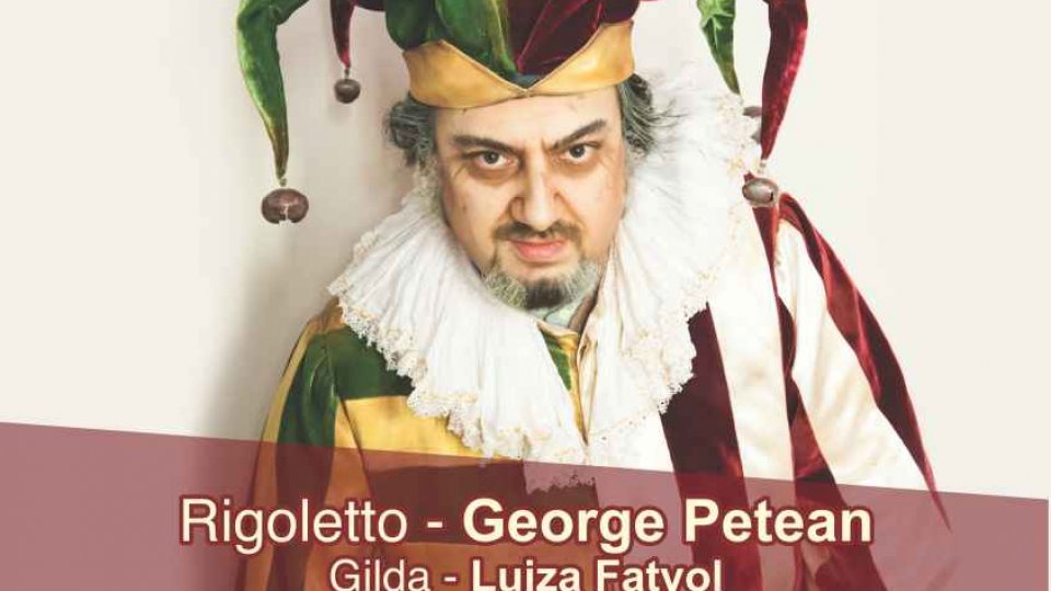 George Petean în Rigoletto, operă în concert la Sala Radio