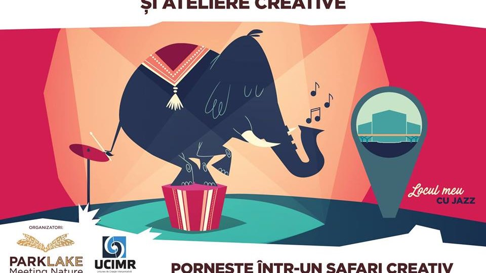 AUDIO „Elefantul curcubeu”: safari creativ urmat de concerte de muzica de jazz