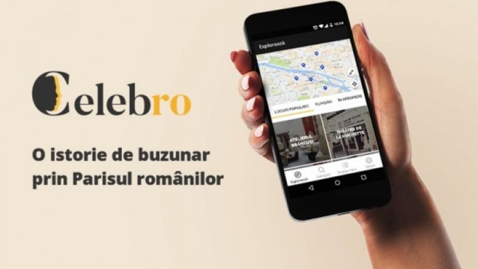 CelebRo, aplicația de mobil care prezintă “harta românească a Parisului”