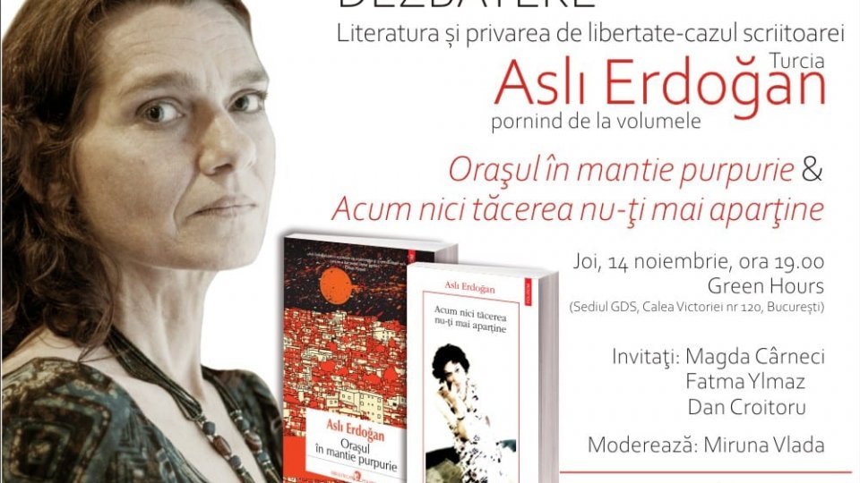 În dialog cu poeta Magda Cârneci, astăzi la Drept de autor