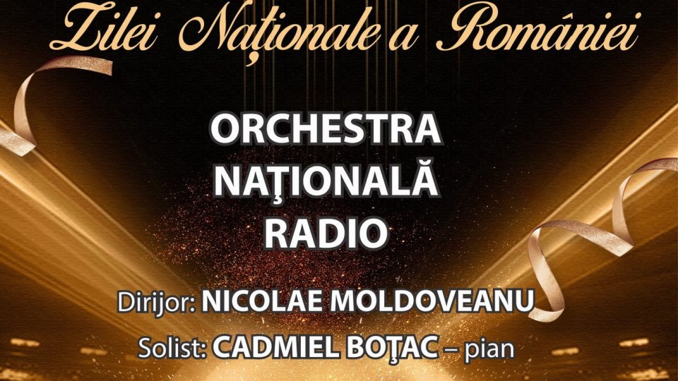 Concert-eveniment de Ziua Națională a României: Nicolae Moldoveanu și Cadmiel Boțac la Sala Radio