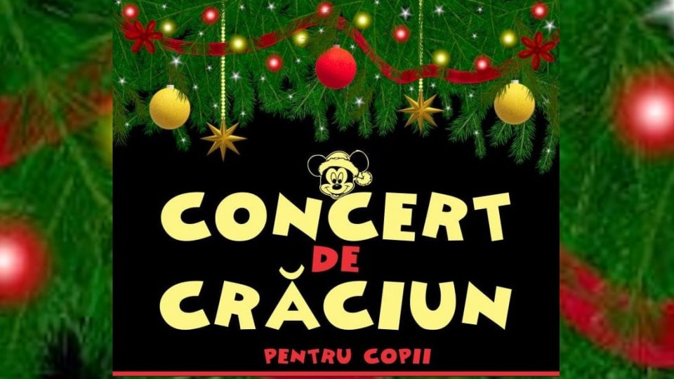 RADIO ROMÂNIA invită copiii la un concert de Crăciun cu acces liber!