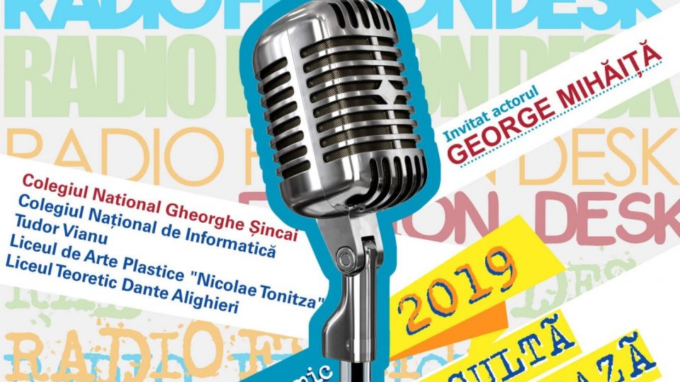 Ediţia a V-a a Proiectului „Radio Fiction Desk” debutează la Colegiul Naţional „Gheorghe Şincai”