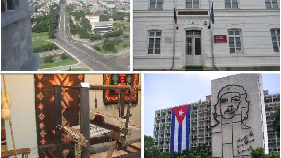 Bilet de îmbarcare spre… Târgu Neamţ, iar apoi către Cuba, în Piaţa Revoluţiei din Havana