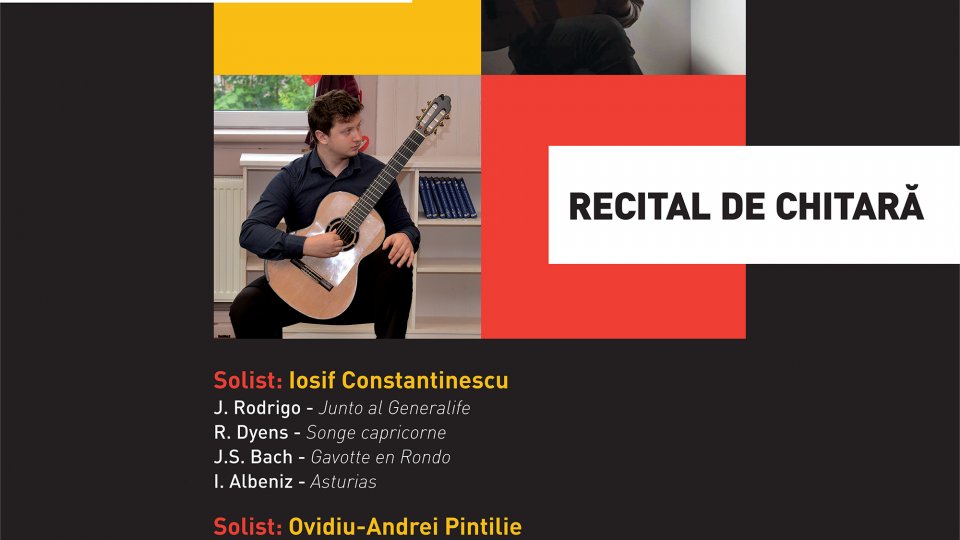 Februarie dă tonul recitalurilor de chitară lunare de la Institutul Cervantes din București