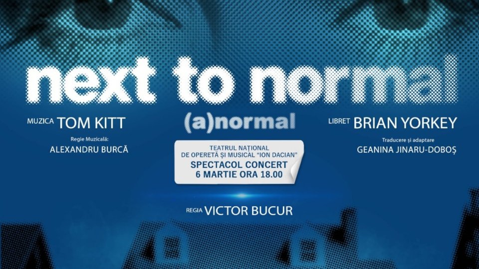 „Next to Normal – (A)normal”, un musical surprinzător și original pe scena Teatrului de Operetă „Ion Dacian”
