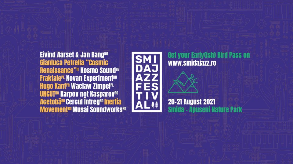 Imaginile se transformă în sunete la Smida Jazz Festival, pe 20 și 21 august. Line-up complet și activități în aer liber