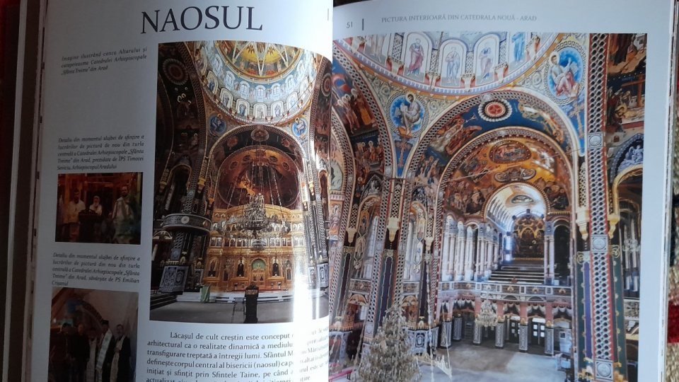 În Catedrala Nouă de la Arad, ilustrarea credinței și a artei