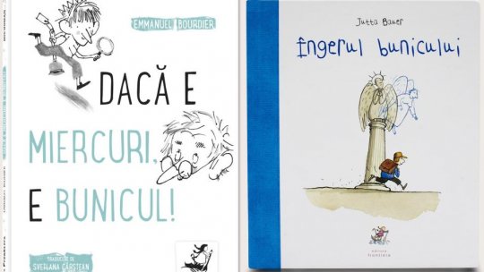 Lecturile orașului: Dacă e miercuri, e bunicul! și Îngerul bunicului de la Editura Frontiera