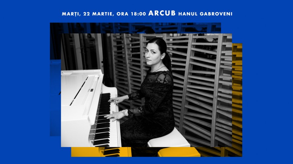 Recital caritabil în București susținut de  pianistă ucraineană Tetiana Shabaieva