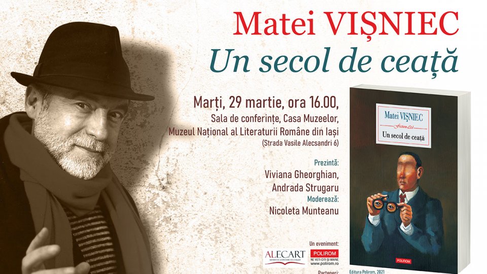 Matei Vișniec la Iași: ședință de autografe la Teatrul Național „Vasile Alecsandri” și întâlnire Alecart la Casa Muzeelor