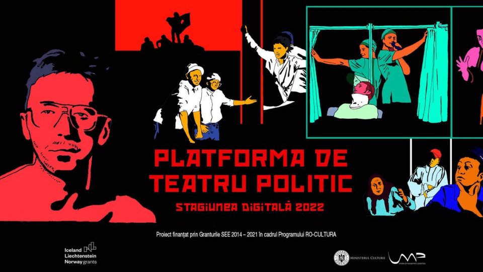 Stagiunea Digitală de Teatru Politic 2022 se deschide cu 18 zile de spectacole gratuite online!