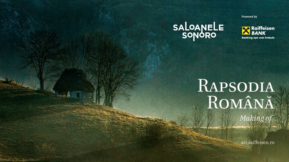 Saloanele SoNoRo – un nou episod, dedicat Rhapsodie Roumaine, disponibil online, pe platforma art.raiffeisen.ro