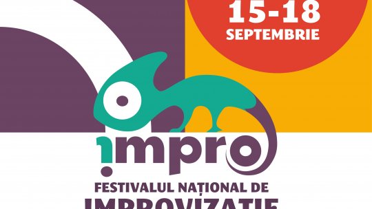 Spectacole în premieră absolută, cu improvizatori experimentați și debutanți, vă așteaptă la Festivalul Național de Improvizație (15 - 18 septembrie)!
