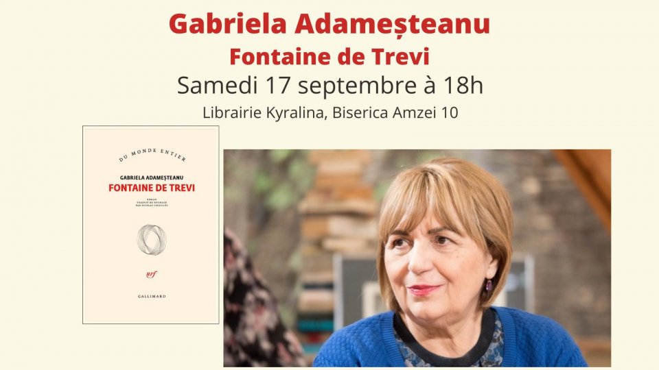 Întâlnire cu Gabriela Adameșteanu la Librăria Kyralina din București