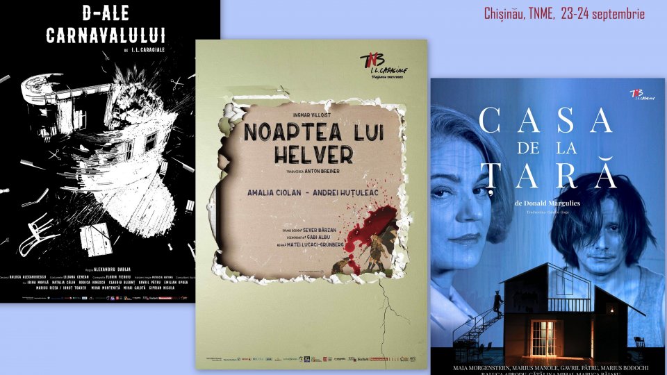 Sub genericul „Artiștii pentru pace, libertate, speranță”, TNB participă, alături de alte 17 teatre naţionale de pe ambele maluri ale Prutului, la Reuniunea Teatrelor Naţionale Româneşti de la Chişinău
