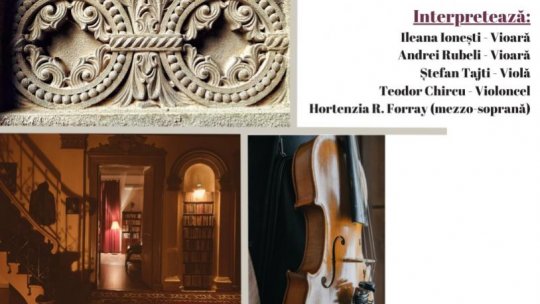 Serate culturale cu muzică clasică și proiecții de film de Ziua Culturii Națioanale 14-15-16 ianuarie 2023 la ora 18:00 la Casa burgheză