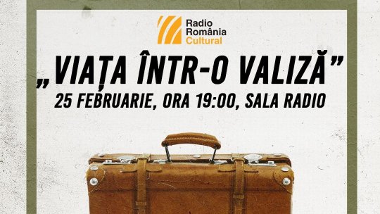 Pentru a marca un an de la invazia Rusiei în Ucraina, Radio România Cultural invită românii să aducă valize la Sala Radio