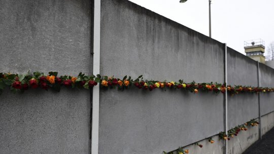 Jurnalistul Petre M. Iancu MARTOR la căderea Zidului Berlinului