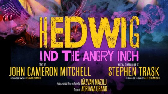 Musicalul „Hedwig and the Angry Inch”, producţie a Teatrului Stela Popescu, se joacă pe 24 şi 25 octombrie în Festivalul Naţional de Teatru