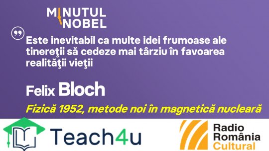 Minutul Nobel - Felix Bloch