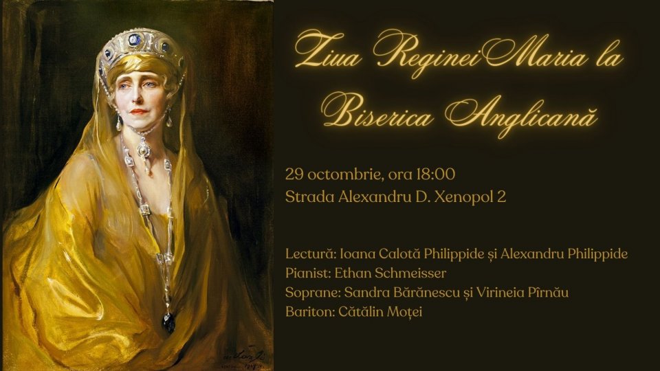 Ziua Reginei Maria la Biserica Anglicană  - Pagini din jurnal, scrisori și muzică clasică