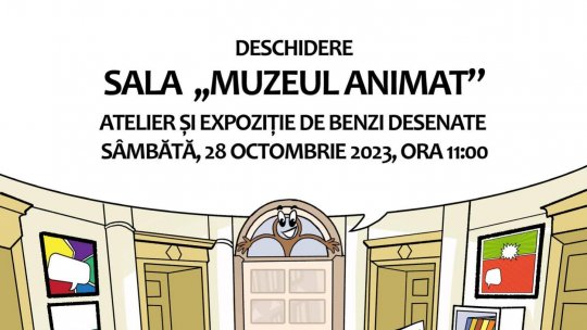Muzeul Animat de la Palatul Suțu se deschide pentru copii