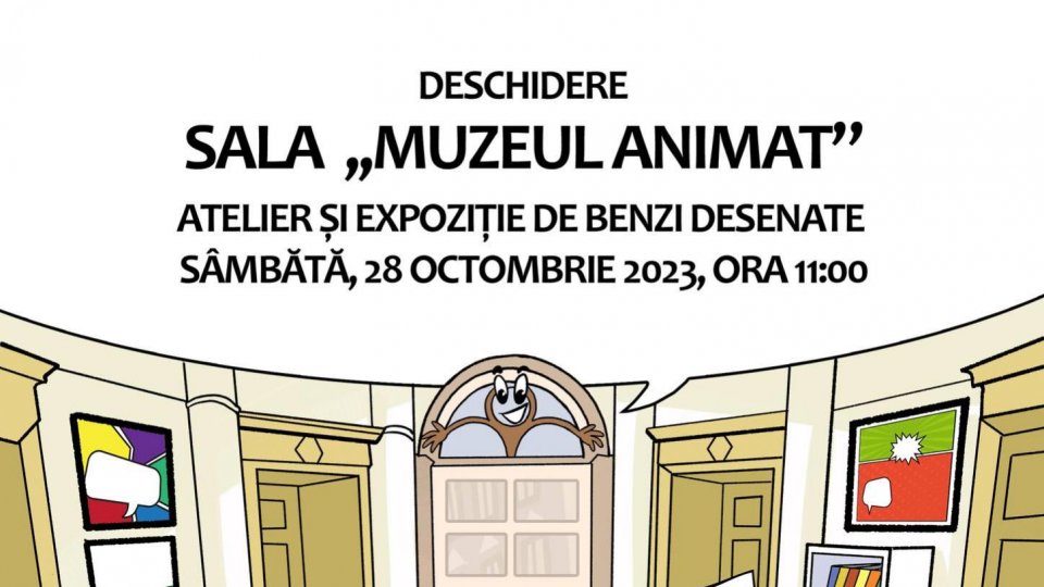 Muzeul Animat de la Palatul Suțu se deschide pentru copii