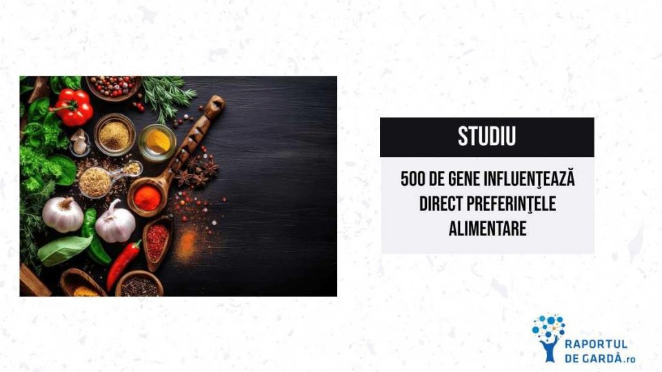 Știința 360 - 3 octombrie 2023 - Raportul de gardă: STUDIU. Aproape 500 de gene influenţează preferinţele alimentare. Cum contribuie aceste descoperiri la nutriţia personalizată şi prevenţia bolilor?