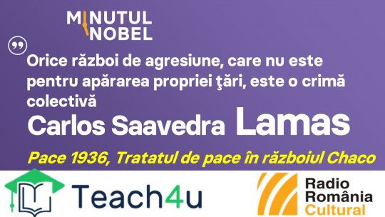 Minutul Nobel - Carlos Saavedra Lamas I PODCAST