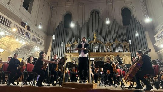 Daniel Jinga a dirijat, la Roma, Orchestra de Cameră a Conservatorului ”Santa Cecilia”