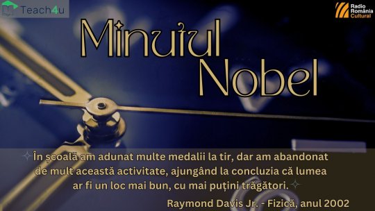 Minutul Nobel - Raymond Davis Jr.