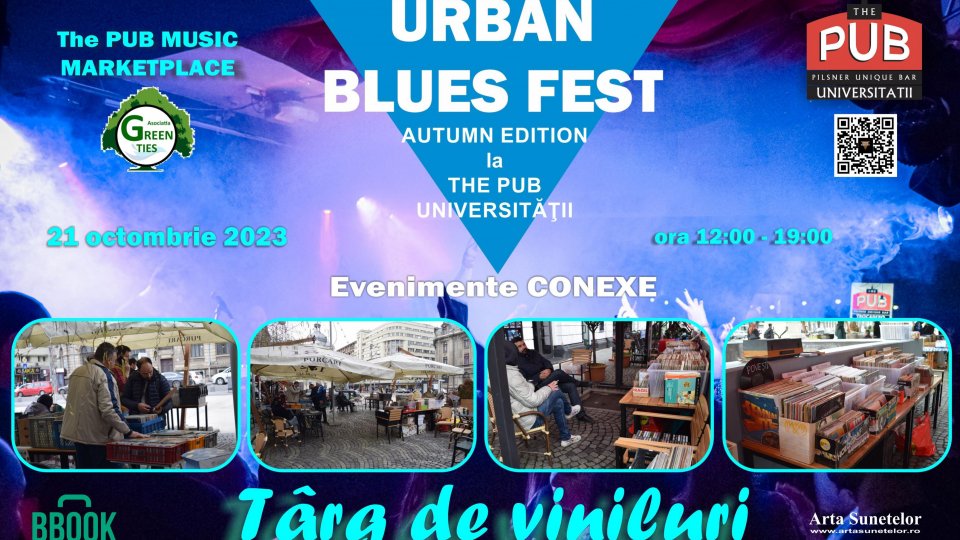 The Pub Music Marketplace #4 va avea loc în cadrul Urban Blues Fest IV, pe 21 octombrie