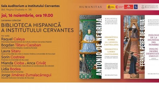 Lansarea colecției Biblioteca Hispanică: o incursiune într-una dintre marile culturi ale lumii