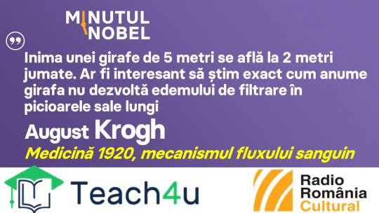 Minutul Nobel - August Krogh | PODCAST